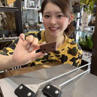 Trashオリジナルプレイザーカバー（小ブラウン）